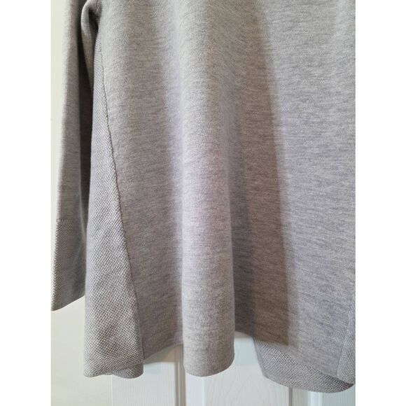 JIGSAW Ring Fastening Pique Wool Cardigan M - Picture 10 of 12